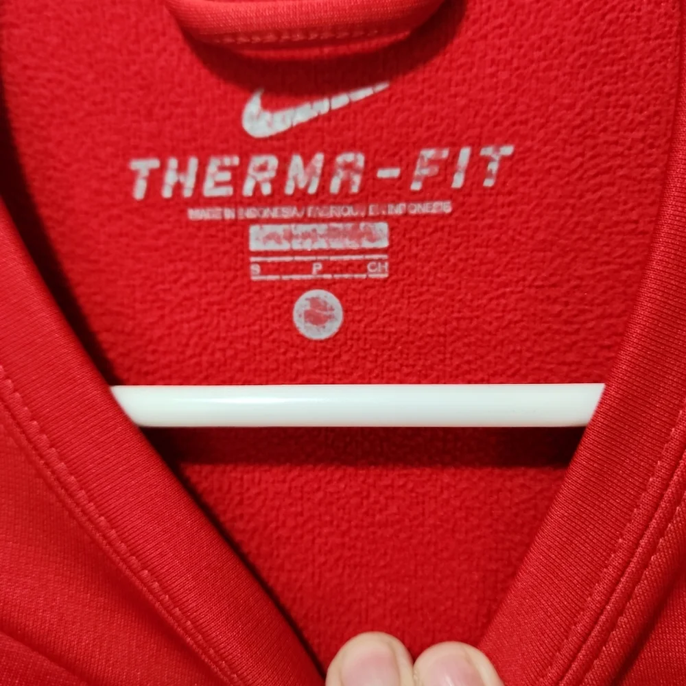 Nike Sweatshirt Small with logo red n black - Picture 2 of 8